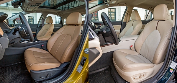 Сравниваем седаны Hyundai Sonata и Toyota Camry с моторами 2.5 Сравниваем седаны Hyundai Sonata и Toyota Camry с моторами 2.5