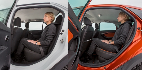 Буксуем на&nbsp;седанах Renault Logan Stepway и&nbsp;Lada Vesta Cross