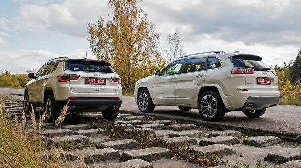 Прикрываем Jeep Compass обновлённым Cherokee