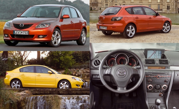 Подпрыгиваем на неровностях за рулём хэтчбека Mazda 3 Подпрыгиваем на неровностях за рулём хэтчбека Mazda 3