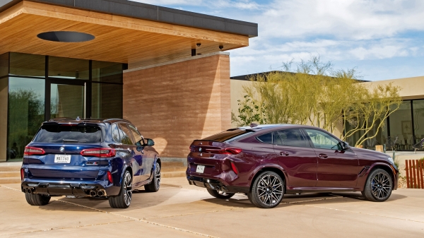 С удовольствием вибрируем в&nbsp;кроссоверах BMW X5 M и&nbsp;X6 M