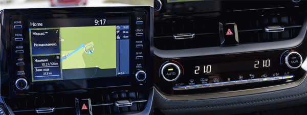 Отмечаем умеренность прогресса в седане Toyota Corolla Отмечаем умеренность прогресса в седане Toyota Corolla