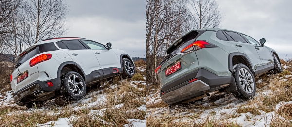 Сопоставляем кроссоверы Toyota RAV4 и&nbsp;Citroen C5 Aircross