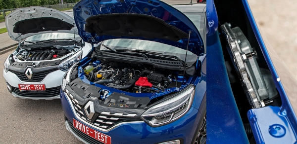 Выставляем старый Renault Kaptur 2.0 против обновлённого 150 TCe