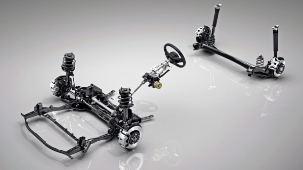 Подпрыгиваем на неровностях за рулём хэтчбека Mazda 3 Подпрыгиваем на неровностях за рулём хэтчбека Mazda 3