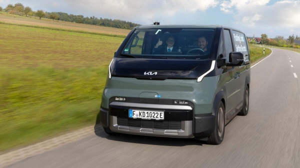 Электрофургон Kia PV5 установил мировой рекорд дальнобойности Электрофургон Kia PV5 установил мировой рекорд дальнобойности