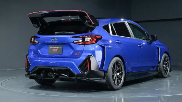 Концепты Subaru STI: бензин и электричество