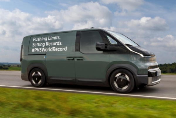 Электрофургон Kia PV5 установил мировой рекорд дальнобойности Электрофургон Kia PV5 установил мировой рекорд дальнобойности