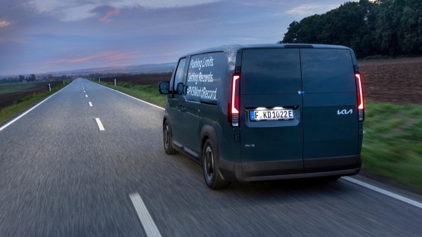 Электрофургон Kia PV5 установил мировой рекорд дальнобойности Электрофургон Kia PV5 установил мировой рекорд дальнобойности