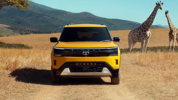 Возрожденный кроссовер Tata Sierra: серийная версия 