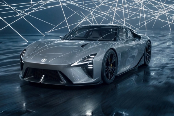 Lexus LFA вернулся в виде электрического концепт-кара