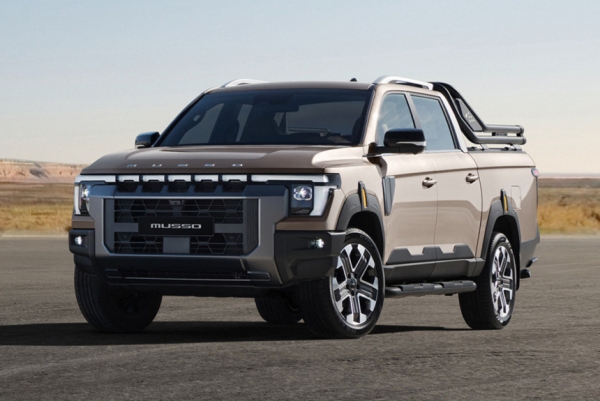 Топливный пикап KGM Musso: первые изображения