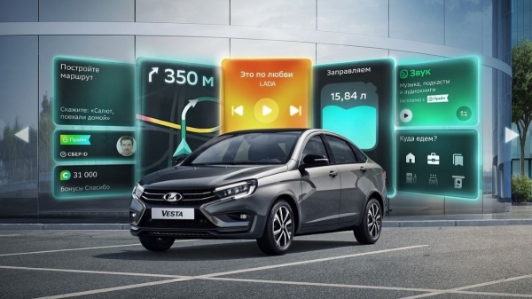 Модернизированная Лада Веста: ключ-карта и сервисы Сбера Модернизированная Лада Веста: ключ-карта и сервисы Сбера