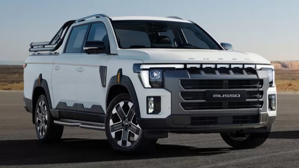 Топливный пикап KGM Musso: первые изображения