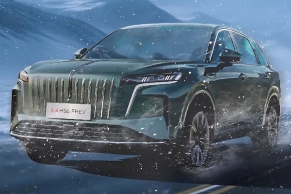 Гибрид Hongqi HS6 показал рекордную зимнюю дальнобойность 