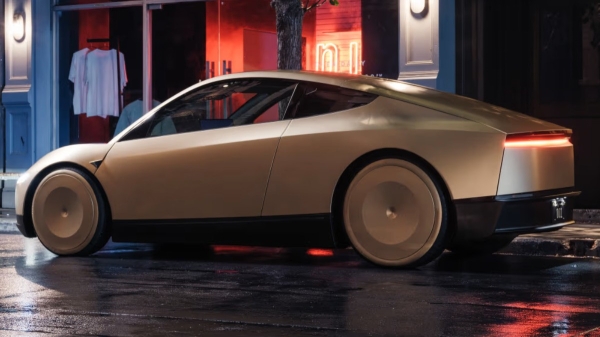 Tesla выпустила первый экземпляр роботакси Cybercab