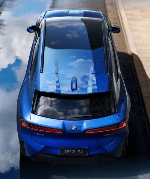 Удлиненный кроссовер BMW iX3: первые подробности Удлиненный кроссовер BMW iX3: первые подробности