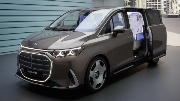 Представлен роскошный электровэн Mercedes-Benz VLE
