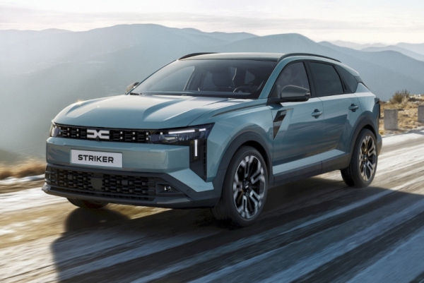 Показан среднеразмерный универсал Dacia Striker