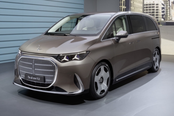 Представлен роскошный электровэн Mercedes-Benz VLE