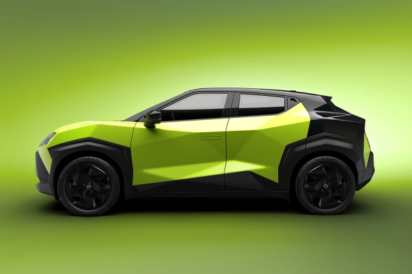 Nissan превратил Juke в угловатый электромобиль Nissan превратил Juke в угловатый электромобиль
