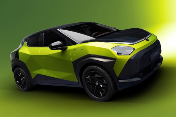 Nissan превратил Juke в угловатый электромобиль Nissan превратил Juke в угловатый электромобиль