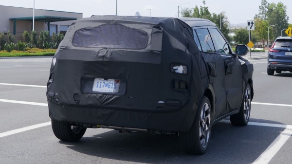 Hyundai Kona нового поколения замечен на испытаниях в США