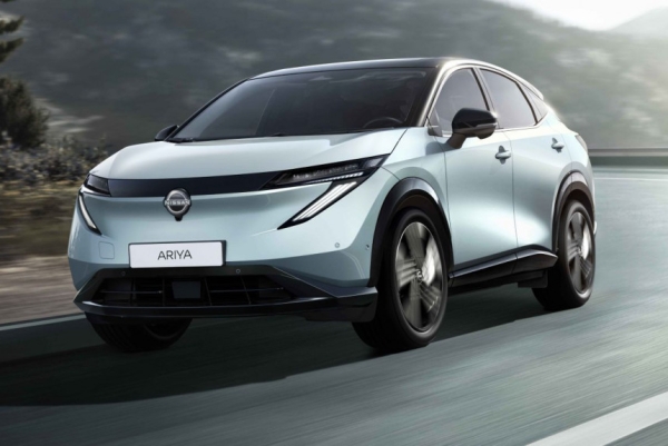 Обновленный кроссовер Nissan Ariya добрался до Европы