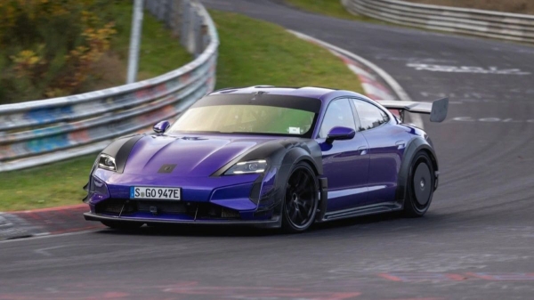 Porsche Taycan Turbo GT MR: новый электрорекорд Нюрбургринга Porsche Taycan Turbo GT MR: новый электрорекорд Нюрбургринга