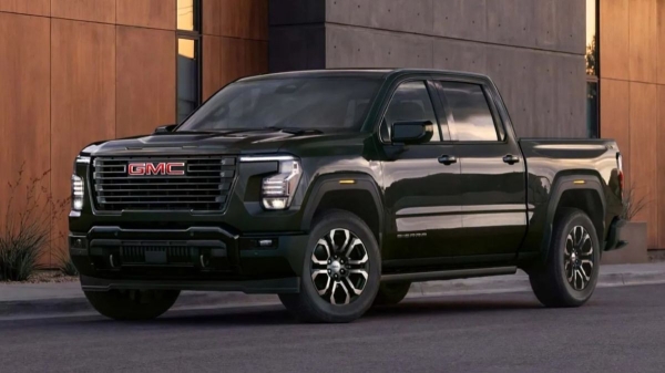 Показан пикап GMC Sierra нового поколения Показан пикап GMC Sierra нового поколения