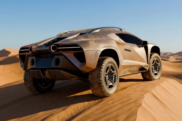Huracan на стероидах: Rezvani Motors представила внедорожный суперкар Dune Huracan на стероидах: Rezvani Motors представила внедорожный суперкар Dune