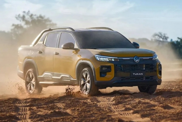 Раскрыта внешность недорогого пикапа Volkswagen Tukan Раскрыта внешность недорогого пикапа Volkswagen Tukan