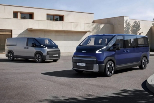 Представлены электрические фургон и микроавтобус Kia PV7 Представлены электрические фургон и микроавтобус Kia PV7