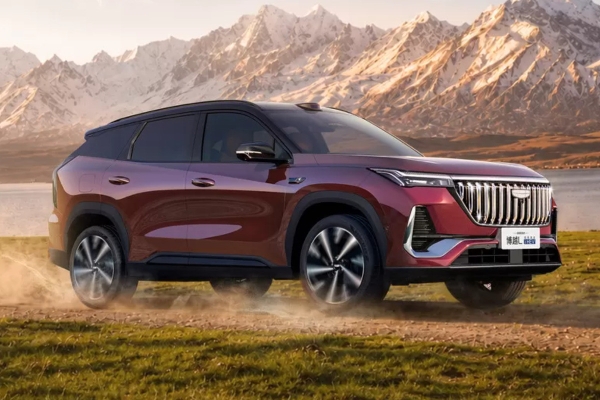 Geely Boyue L (Atlas) повторно обновился в Китае Geely Boyue L (Atlas) повторно обновился в Китае