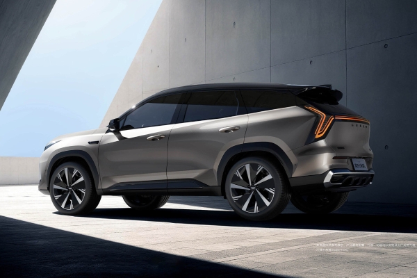 Geely Boyue L (Atlas) повторно обновился в Китае Geely Boyue L (Atlas) повторно обновился в Китае