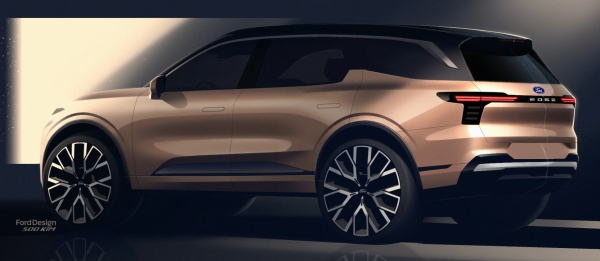 Рестайлинговый Ford Edge L: официальные изображения 