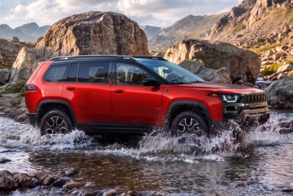 Jeep Cherokee Trailhawk: увеличенный клиренс, «понижайка» и... глянец Jeep Cherokee Trailhawk: увеличенный клиренс, «понижайка» и... глянец