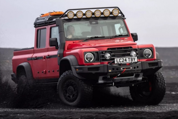 Ineos Grenadier Trialmaster на портальных мостах стал серийным Ineos Grenadier Trialmaster на портальных мостах стал серийным