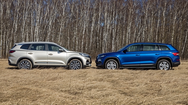 Делим на семерых Chery Tiggo 8 и бестселлер Skoda Kodiaq Делим на семерых Chery Tiggo 8 и бестселлер Skoda Kodiaq