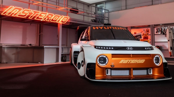 Концепт Hyundai Insteroid: раллийный электромобиль для геймеров Концепт Hyundai Insteroid: раллийный электромобиль для геймеров