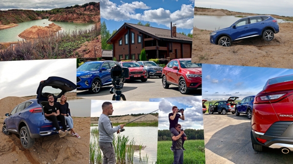 Сравниваем Haval F7, Kia Sportage, Geely Atlas и&nbsp;Renault Arkana