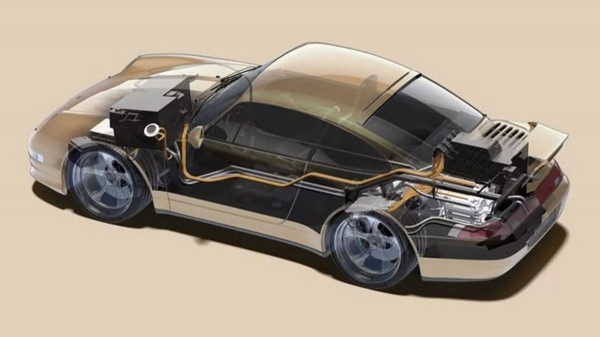 Классический Porsche 993 стал электромобилем Everrati Классический Porsche 993 стал электромобилем Everrati