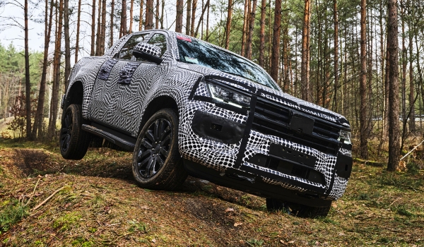 Новый Volkswagen Amarok: пока в камуфляже Новый Volkswagen Amarok: пока в камуфляже
