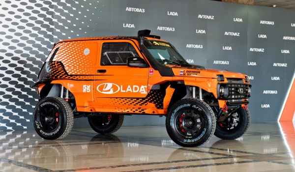 Показана гоночная Лада Нива Sport Turbo