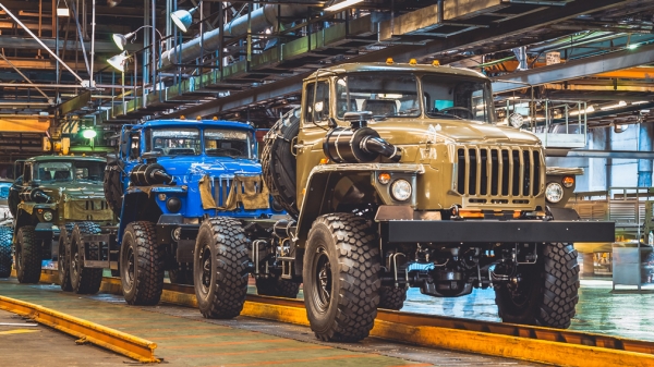 Автозавод «Урал» снизил план производства в 2022 году