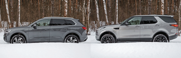 Знакомим дизельные Volkswagen Touareg и Land Rover Discovery Знакомим дизельные Volkswagen Touareg и Land Rover Discovery