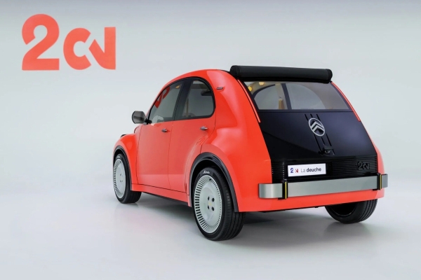 Концептуальный Citroen 2CV: «гадкий утенок» на электротяге Концептуальный Citroen 2CV: «гадкий утенок» на электротяге