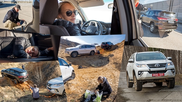 Прыгаем из бензинового рамника Toyota Fortuner в дизельный Прыгаем из бензинового рамника Toyota Fortuner в дизельный