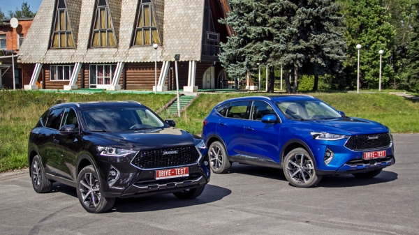 Сравниваем Haval F7, Kia Sportage, Geely Atlas и&nbsp;Renault Arkana