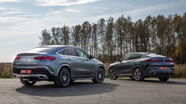 Просим BMW X6 M50d встретить Mercedes-Benz GLE 400 d Coupe Просим BMW X6 M50d встретить Mercedes-Benz GLE 400 d Coupe